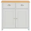vidaXL Príborník Grey Príborník Grey 79 x 35 x 81 cm Náhľad obrázku produktu 2
