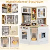 COSTWAY Cuisine pour enfants, cuisine en bois avec 10 Voir les images du produit 8