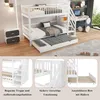 Letto a castello Sweiko con letto estraibile, lettino con Anteprima dell’immagine prodotto 6
