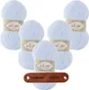 5 x ALIZE Softy Plus 183 Light Blue mit Label Produktbild-Vorschau 1