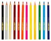 Crayons de couleur en bois, format jumbo, 12 couleurs, Voir les images du produit 2