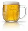 Budweiser Budvar Bierglas 0,5l – Relief Krug geeicht robust Produktbild-Vorschau 1