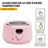 Bolusso Rosa Appareil à cire 500 g de perles de cire – Kit Voir les images du produit 8