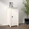 Sideboard Weiß 39x35x80 cm Massivholz Kiefer Produktbild-Vorschau 2