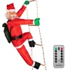 MONZANA® LED Weihnachtsmann Leiter XXL 240cm In-/Outdoor Produktbild-Vorschau 1