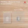 TECBULL® 16 ganci magici originali piccoli XS, rimovibili Anteprima dell’immagine prodotto 3
