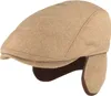 Göttmann Schiebermütze aus edlem Kaschmir mit Ohrenschutz in beige