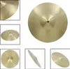 Schlagzeugbecken aus Messing - 16 Zoll (40 cm) - für Jazz- Produktbild-Vorschau 4