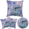 DISNEY Stitch Čtvercový polštář, dekorační polštář, fialová Náhled obrázku produktu 1