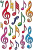 HERMA Sticker MAGIC "Notenschlüssel" Jewel 17 Sticker Produktbild-Vorschau 1