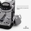 Klarstein, retro espresso kávovar s portafiltrom, napeňovač Náhľad obrázku produktu 6