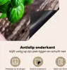 KitchenYeah© Herdabdeckplatte Basilikum-Pflanzen , 81x52cm, Produktbild-Vorschau 4