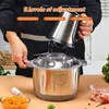 Procesador de alimentos, acero inoxidable, 3 niveles de Vista previa de la imagen del producto 5