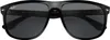 Ray-Ban RB4147 Eckige Sonnenbrille, Schwarz One Size Produktbild-Vorschau 4