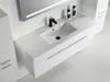 Badmöbelset 120cm Königsblau Weiß Hochglanz LED-Funktion Produktbild-Vorschau 6