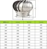 Střešní ventilátor z nerezové oceli 150mm střešní ventilace Náhled obrázku produktu 10