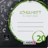 LANDRÉ Schulheft DIN A4 Lineatur 20 / blanko 32 Blatt Produktbild-Vorschau 10