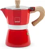 GNALI & ZANI Venezia - Espressokocher, rot, 6 Tassen Produktbild-Vorschau 1