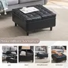okwish Aufbewahrungs-Hocker quadratischer Aufbewahrungsbank Produktbild-Vorschau 5
