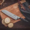 NIROSTA Santokumesser TRINITY, Küchenmesser aus Edelstahl Produktbild-Vorschau 3
