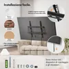 VonHaus Supporto TV da Parete per Schermi da 32–75 Pollici, Anteprima dell’immagine prodotto 5