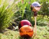 Rosenkugel gold verspiegelt Gartenflair 15cm Produktbild-Vorschau 2