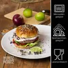 Moritz & Moritz BASIC 6tlg Dinnerteller Set weiß Produktbild-Vorschau 3