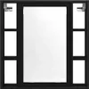 vidaXL Armadio a specchio per il bagno in rovere nero 60 x Anteprima dell’immagine prodotto 4