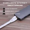 LAN Kabel Cat 8 Flach 3m Weiß – Netzwerkkabel RJ45 Ethernet Produktbild-Vorschau 5