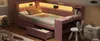 Polsterbett 90x200 cm mit LED & USB-Anschluss, Daybed mit Produktbild-Vorschau 12
