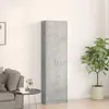 vidaXL Skříň, betonově šedá, 55 x 25 x 189 cm, Náhled obrázku produktu 4