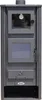 Kaminofen mit Backfach Weiß Holzofen 12,1 kW Kamin Produktbild-Vorschau 3