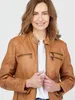 JCC Lederjacke Sirpa Damen cognac 42 Produktbild-Vorschau 6