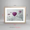 Gerahmtes Poster - Rahmen in heller Eiche - Ballon Baum Produktbild-Vorschau 5