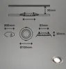 Lampe LED encastrée BRILONER LEUCHTEN FLAT IN, 7 W, 600 lm, Voir les images du produit 6