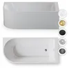 Corciano Vorwandbadewanne Pula Rechts 160x75 cm Weiß | Produktbild-Vorschau 2