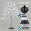 MONZANA Kirschblütenbaum 220 cm 220 LED Kaltweiß Produktbild-Vorschau 3