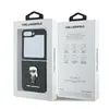 A product packaging for a Karl Lagerfeld phone case, showing the case inside the packaging and details on the side. Produktbild-Vorschau