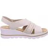Rieker Damen Sandalette in Beige, Größe 37 Produktbild-Vorschau 3