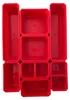 Qbrick System Set di contenitori n. 6 Parete dell'officina Anteprima dell’immagine prodotto 4