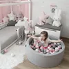 KiddyMoon 90x30cm/200 míčků ∅ 7cm Kulatý Suchý Bazén s Náhled obrázku produktu 7