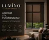 Doppelrollo Tag und Nacht 55x150 cm, Farbe Beige, Klemmfix Produktbild-Vorschau 4