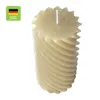 Stumpenkerze aus Paraffin, gedreht, Sahara, 140/70 mm, Produktbild-Vorschau 2