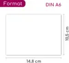 Vielseitige Blanko Postkarten zum Selbstgestalten I DIN A6 Produktbild-Vorschau 2