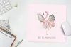 MuchoWow® Mauspad Mousepad Flamingo - Blumen - Blätter - Produktbild-Vorschau 5