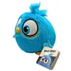 A blue Angry Birds plush toy with a tag attached. Produktbild-Vorschau