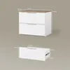 Kommode Livinity Piave Weiß/Sonoma 60 x 50 cm mit 2 Produktbild-Vorschau 3