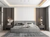 Polsterbett Doppelbett LEXIE 180x200cm Komplettset in Stoff Produktbild-Vorschau 1