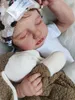 48 cm, realistyczna, śpiąca lalka Reborn z ciałem z Podgląd zdjęcia produktu 4