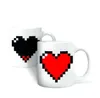 Hrnek Gadget Master Pixel Heart, měnící barvu, inspirovaný Náhled obrázku produktu 8